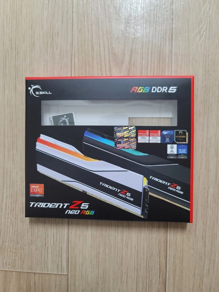 G.SKILL 트라이던트 Z5 네오 RGB DDR5 64GB (32GBx2)팝니다 - 안심되는 중고거래
