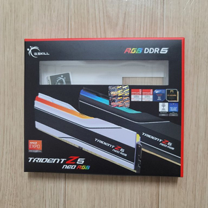 G.SKILL 트라이던트 Z5 네오 RGB DDR5 64GB (32GBx2)팝니다 이미지