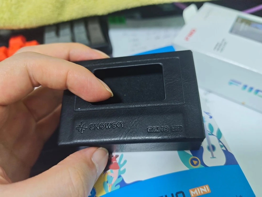 fiio dap. Echo mini 기기, 가죽케이스 (r3, r4, r6, jm21) 이미지