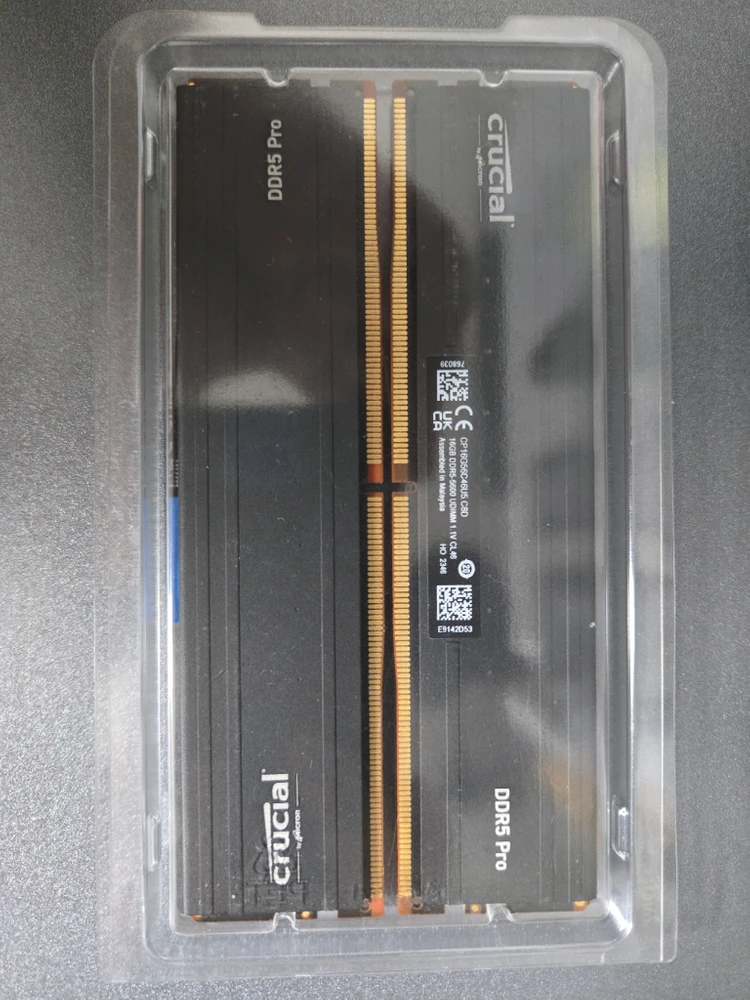 크루셜 PRO DDR5 5600 16X2 32GB 이미지