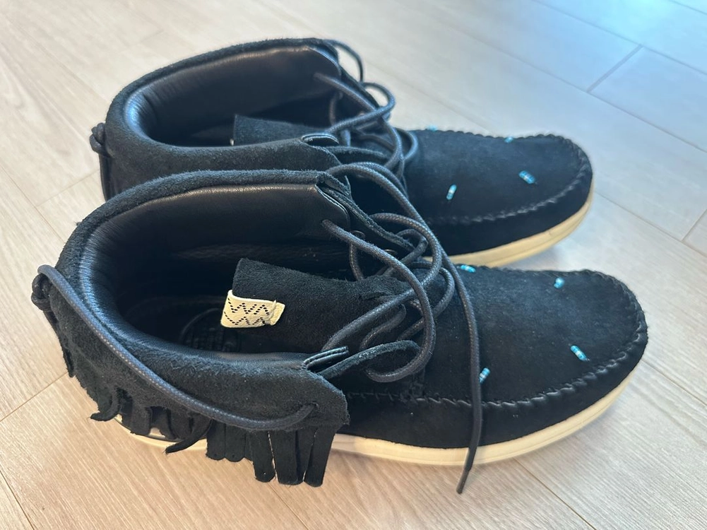 비즈빔 Visvim FBT 샤먼포크 SHAMAN-FOLK 블랙 8.5 이미지