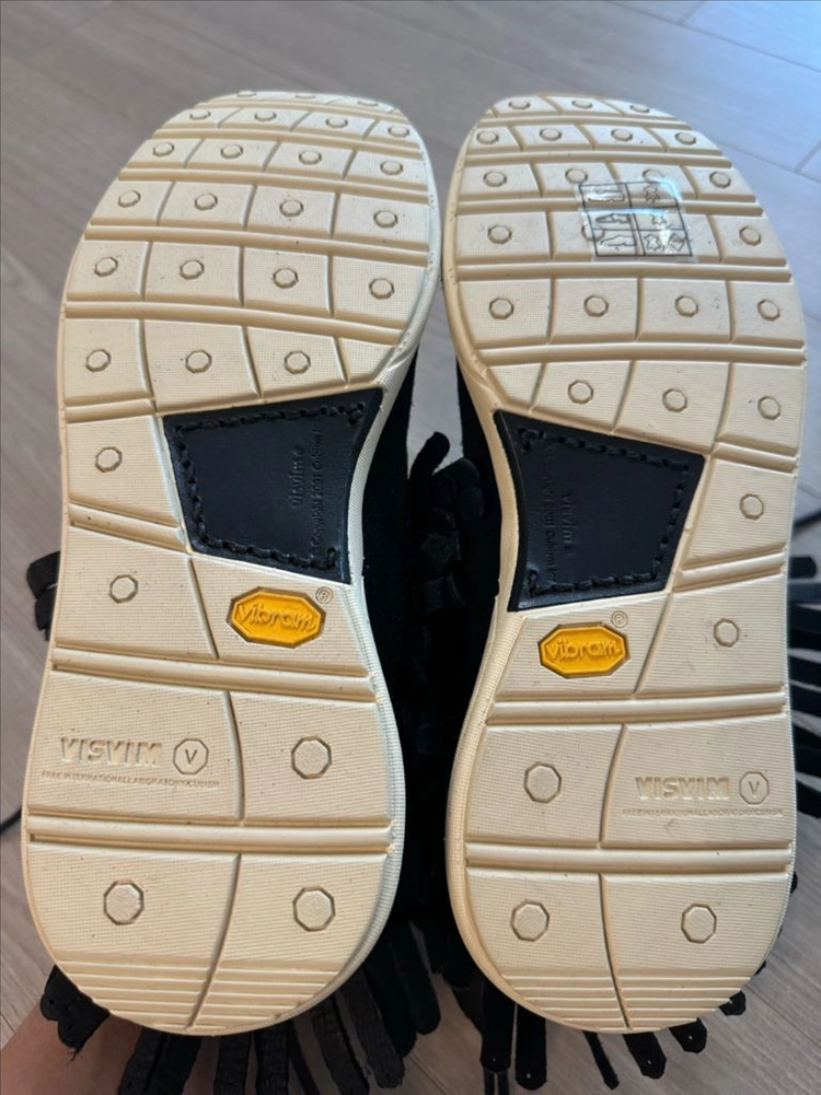 비즈빔 Visvim FBT 샤먼포크 SHAMAN-FOLK 블랙 8.5 이미지