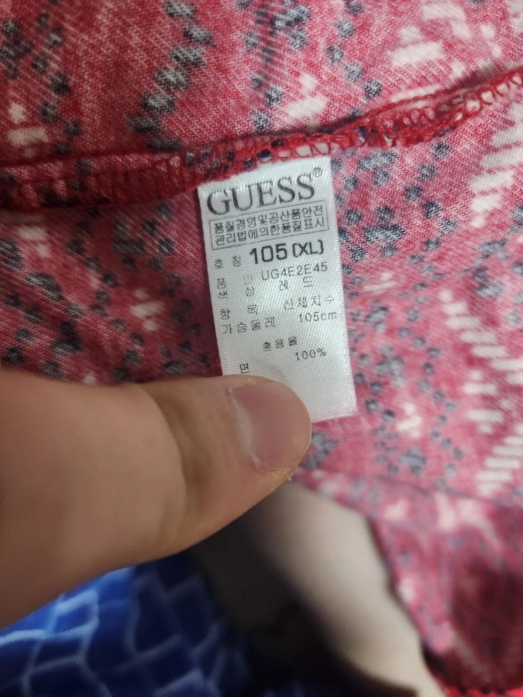 게스 잠옷 봄가을 겨울 XL 팝니다 이미지