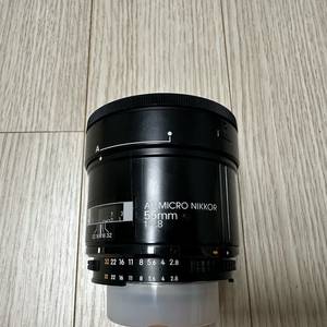 니콘 AF MICRO NIKKOR 55mm F2.8 (55mm 마크로) 단렌즈 판매합니다 이미지