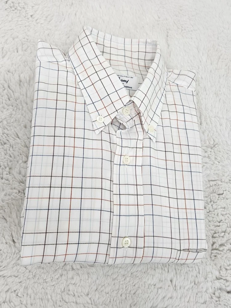 브리오니 오버핏 셔츠 [ 쿠치넬리 로로피아나 톰포드 에르메스 루이비통 디올 ] 이미지