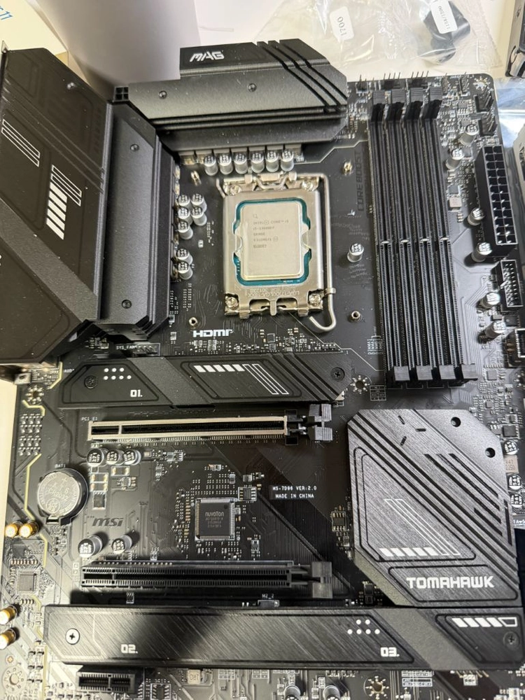 인텔 i5-13600kf msi b760토마호크 알괄판매 단품 안팔아요 - 안심되는 중고거래