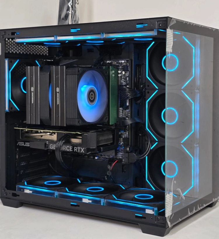 (새제품 반본체 공랙 블랙)9800X3D, 32GB, 850W GOLD, 공랭최강, 방송게이밍컴퓨터본체 - 안심되는 중고거래