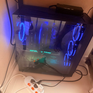 5950x 램64 3070 모니터 데스크탑 풀세트 이미지