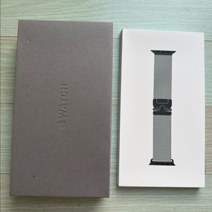 애플워치 울트라3 49mm 블랙 티타늄,블랙 밀레니즈 루프 S사이즈 팝니다~~~~~ 이미지