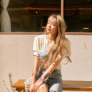 핑크에이지 걸리쉬 롱 웨이브 미스티사 통가발 골드브라운 단품 이미지