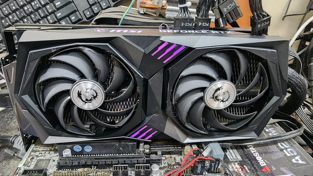 MSI RTX 3060ti 8G 판매합니다. 이미지