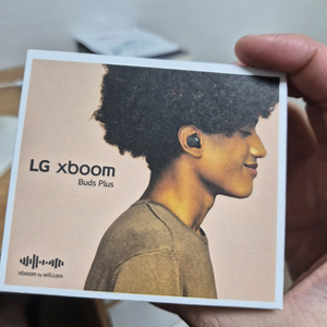 LG 버즈붐 플러스 블랙 새상품 팝니다~!! 이미지
