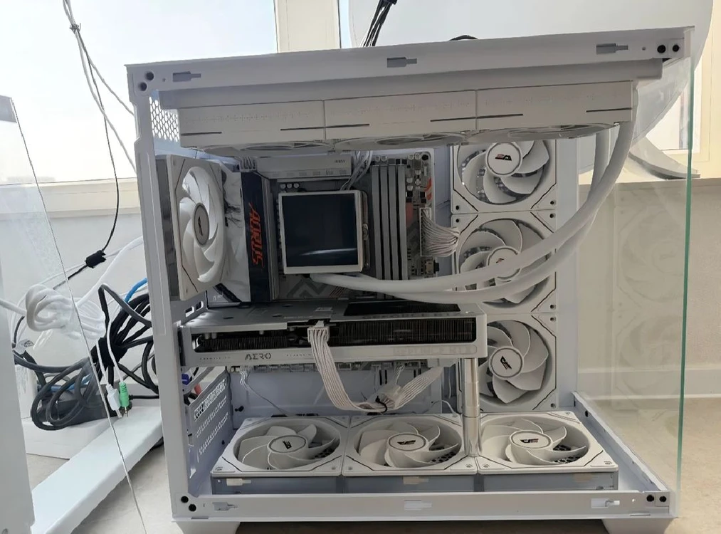7800X3D RTX 3080fe 게이밍 PC 고사양 컴퓨터 본체 화이트 급처 마지막가격 이미지
