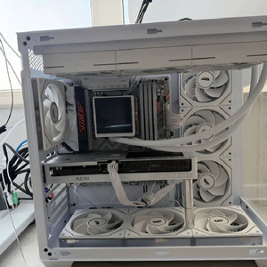 7800X3D RTX 3080fe 게이밍 PC 고사양 컴퓨터 본체 화이트 급처 마지막가격 이미지