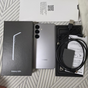 갤럭시s25 플러스 256gb 실버 색상 sss급 판매 이미지