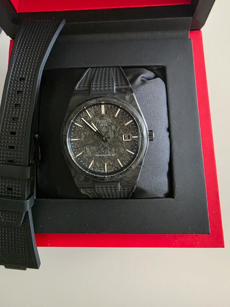 티쏘 PRX 80 파워메틱 카본 40mm - 안심되는 중고거래