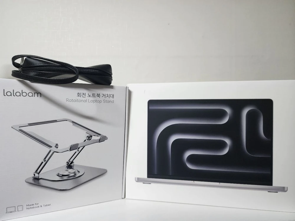 맥북 프로 14인치 M4 Pro 24GB 512GB 실버 + 주변기기포함 이미지
