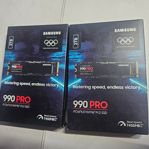 삼성 990pro 2tb nvme ssd 이미지