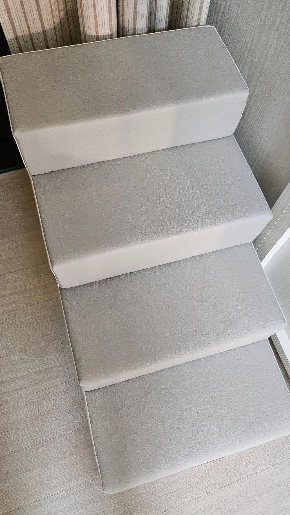 디팡 강아지 논슬립 계단 4단 그레이 이미지