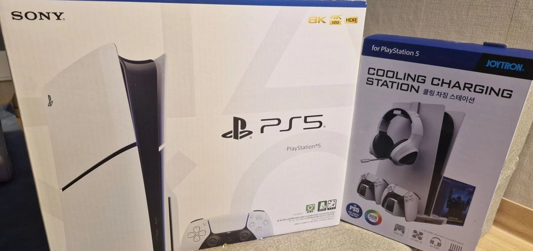 ps5 슬림 디스크 풀팍+정품쿨& 충전독 - 안심되는 중고거래