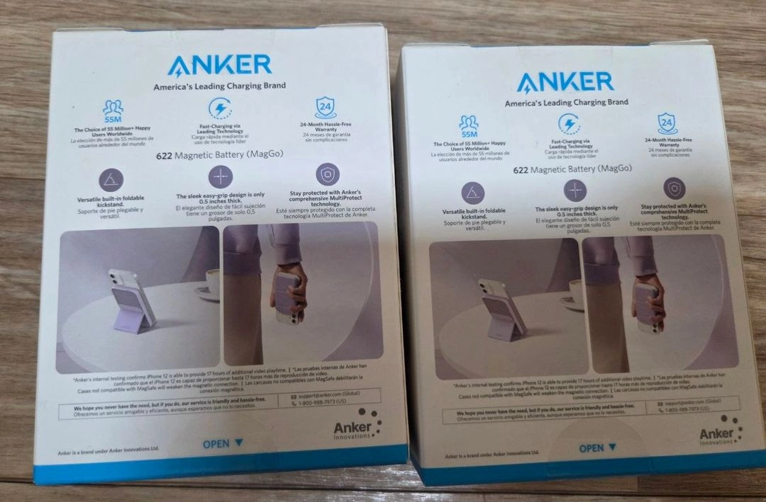 [미개봉 제품] ANKER MAGGO 앤커 맥고 마그네틱 맥세이프 호환 무선 충전 보조배터리 5000mAh 이미지