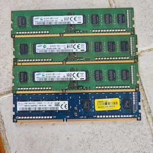 DDR4 메모리 8GB 4개 세트 이미지