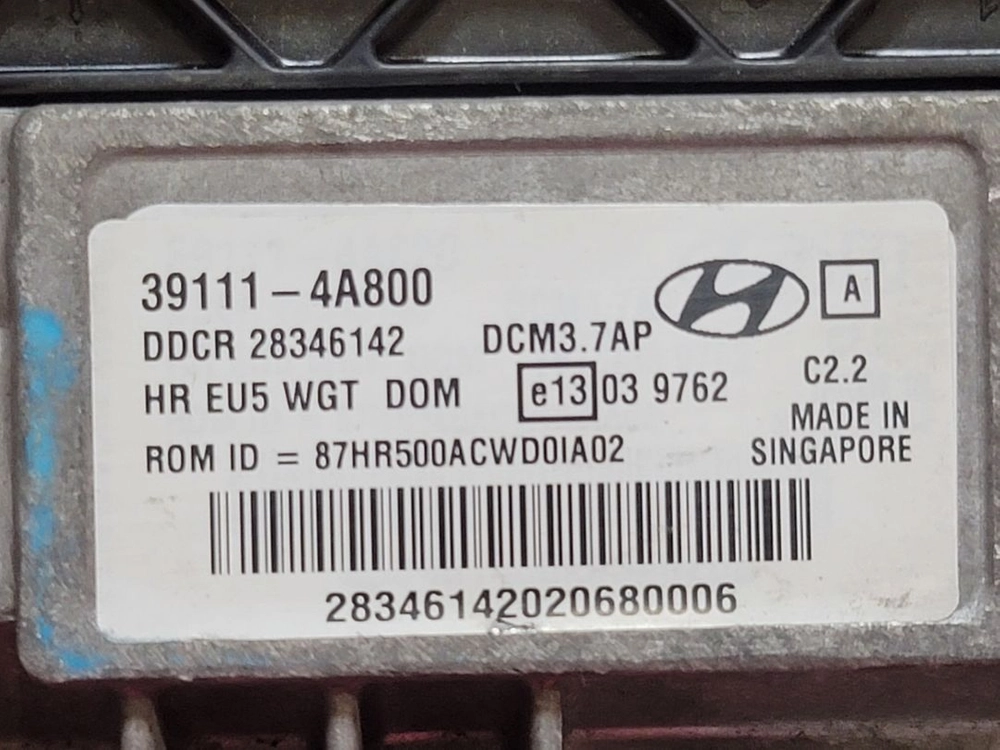 (중고) 현대 포터2 ECU 중고 ( 초기화완료제품 / 핀코드제공 ) 39111-4A800 / 391114A800 이미지