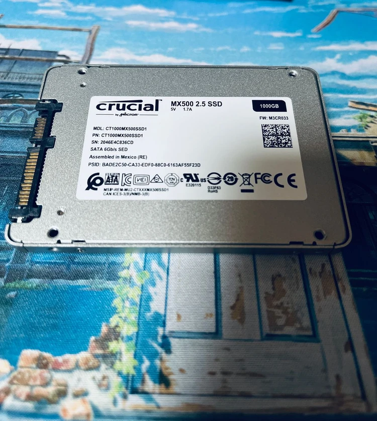 크루셜 MX500 2.5 SSD 1TB 이미지