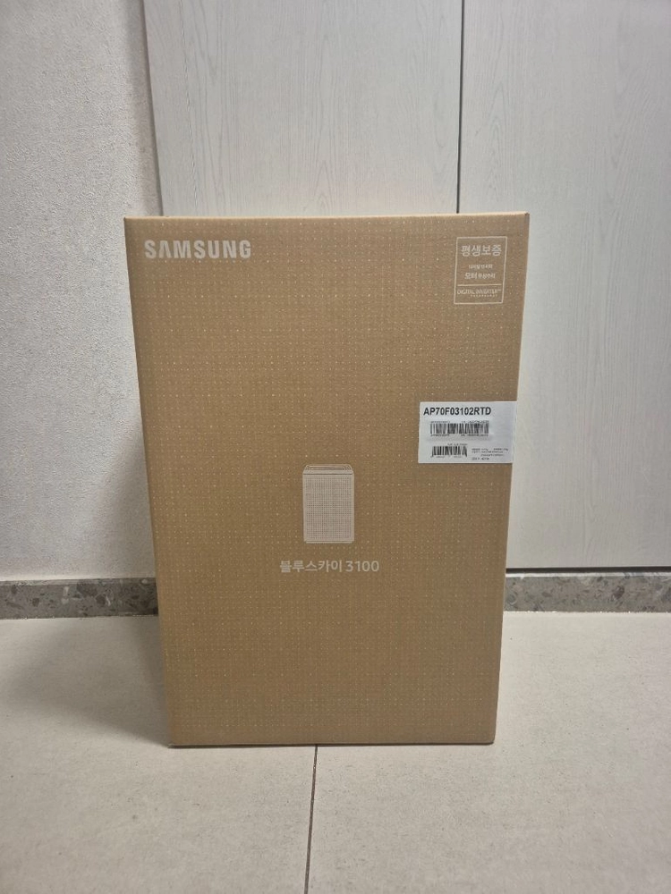 삼성 블루스카이 3100 공기청정기 AP70F03102RTD 미개봉 판매합니다 이미지