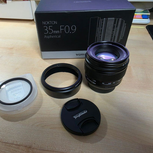 보이그랜더 녹턴 35mm F0.9 후지 마운트 이미지