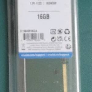 (미사용) 마이크론 DDR4 16GB 메모리 이미지