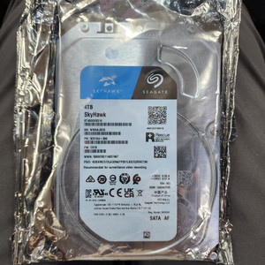 CCTV HDD 씨게이트 하드디스크 4테라 SEAGATE 4TB 미개봉 이미지