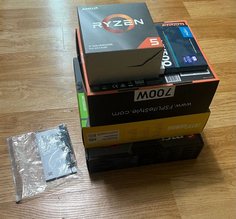 완본체)라이젠3600 + gtx1660ti 팝니다. 이미지