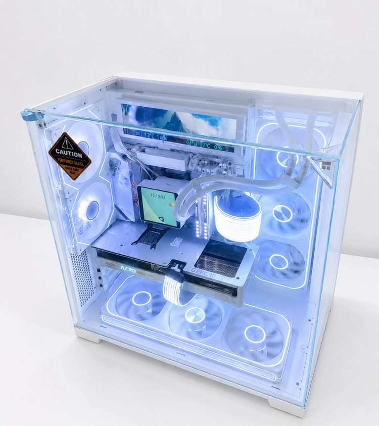 라이젠7 9800X3D RTX5080 비전감성신품PC 이미지