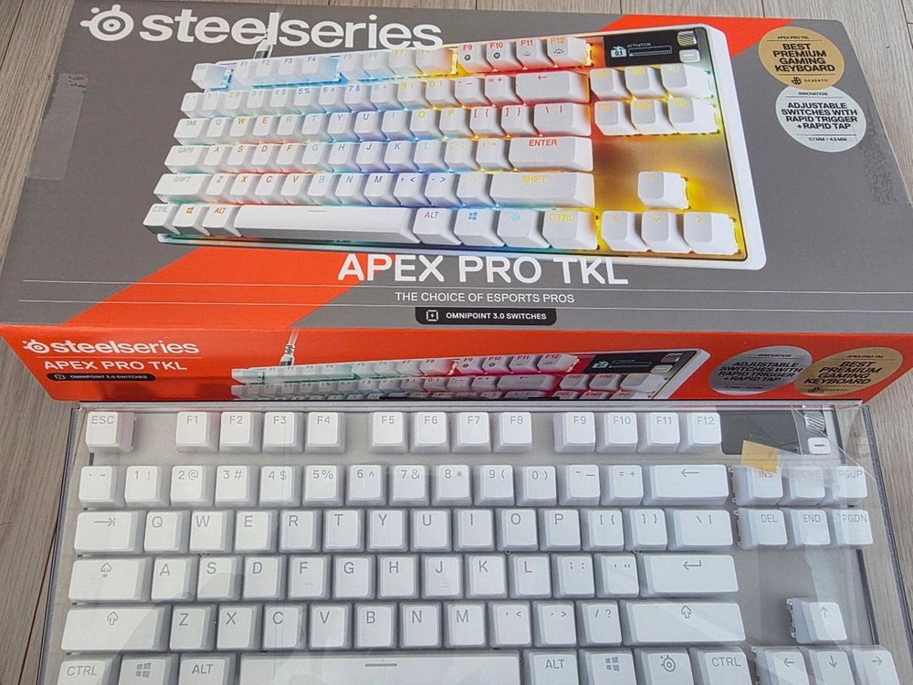 스틸시리즈 APEX PRO TKL(푸딩키캡+루프탑) 이미지