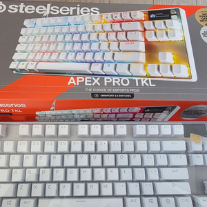 스틸시리즈 APEX PRO TKL(푸딩키캡+루프탑) 이미지