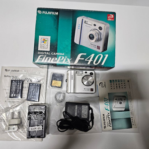 [박스0]후지 파인픽스 F401(올드디카) FUJI FinePix F401 (스마트미디어카드 포함) 이미지