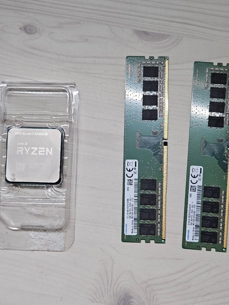 라이젠 5700x3d, b550m 박격포 wifi, ddr4 16g 판매합니다 이미지
