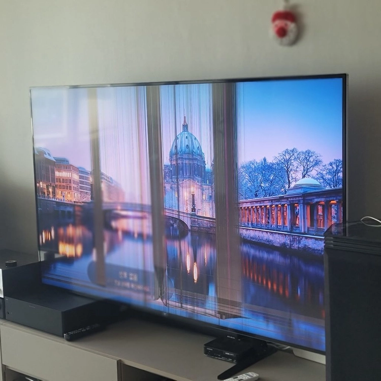 LG 75인치 TV 75SJ857A 매직리모컨 포함 ,부품용 이미지