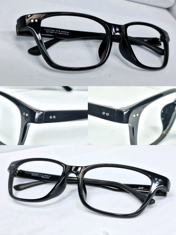 조프 Zoff ZC71005H 사각 뿔테 안경 안경테 55mm/빈티지 y2k 클래식 레트로 아이웨어 패션 일본 수입 이미지