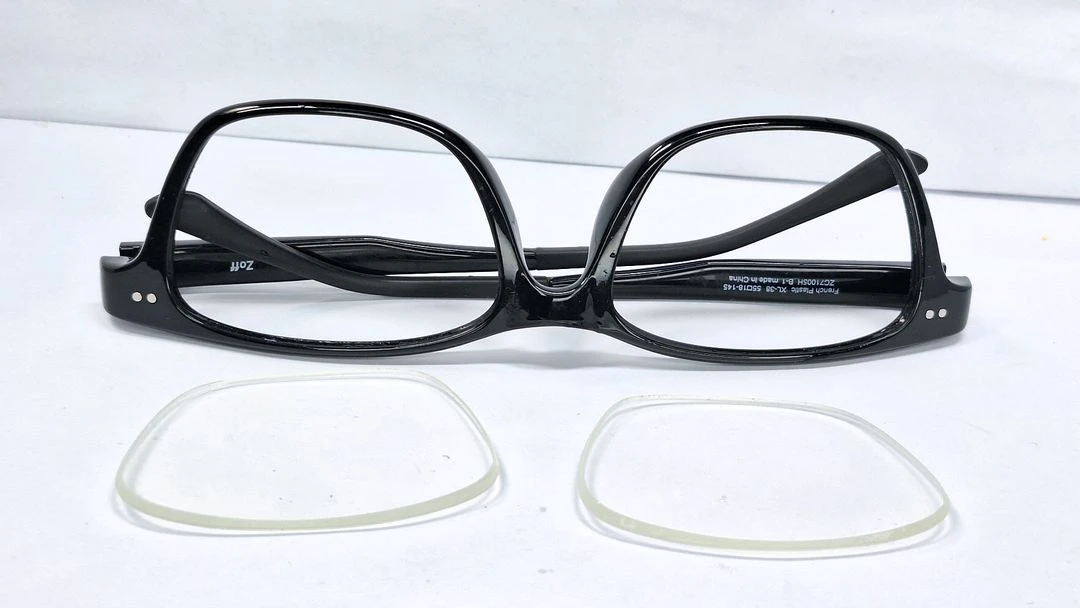 조프 Zoff ZC71005H 사각 뿔테 안경 안경테 55mm/빈티지 y2k 클래식 레트로 아이웨어 패션 일본 수입 이미지