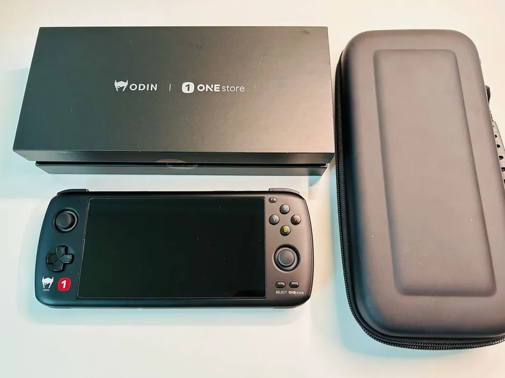 Odin 오딘 1 프로 풀박스셋 256GB + 파우치 안드로이드 게임기 판매 (아야네오, 스팀덱) - 안심되는 중고거래