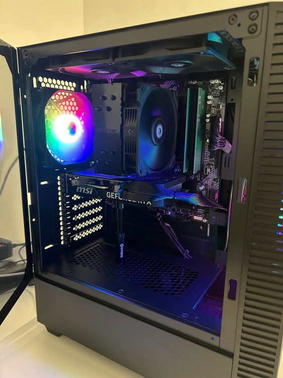 고성능 게이밍 PC 본체(라이젠 7500F , RTX4060TI, 삼성DDR5(32기가), 삼성1TB 이미지