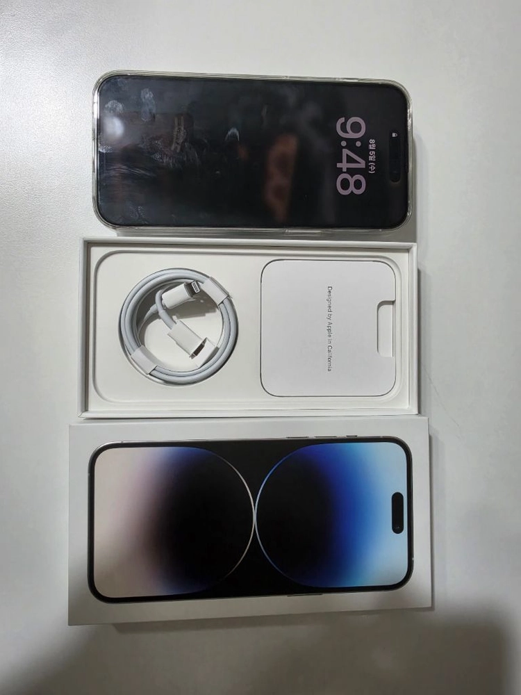 아이폰14프로맥스 실버 256GB 이미지