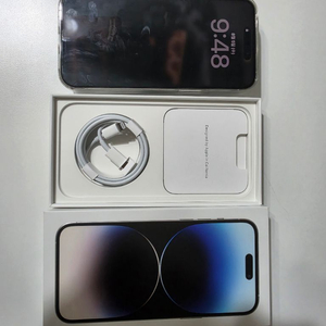 아이폰14프로맥스 실버 256GB 이미지