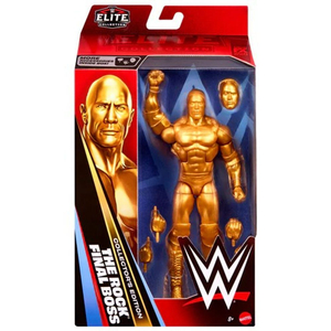 [마텔] Mattel WWE 엘리트 시리즈 더락 파이널보스(골드버전) 이미지