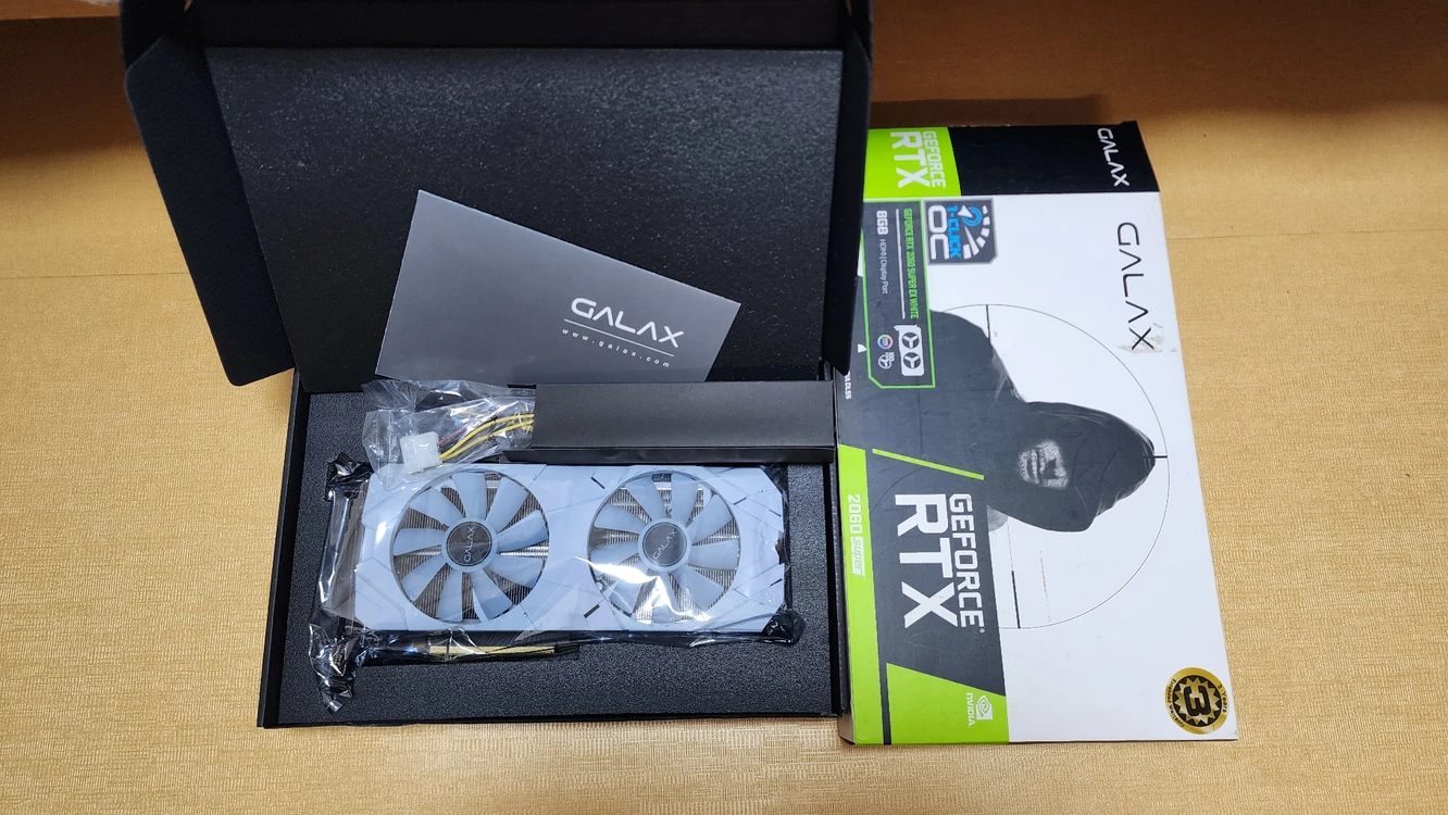 갤럭시 RTX 2060 Super 그래픽카드 팝니다 이미지