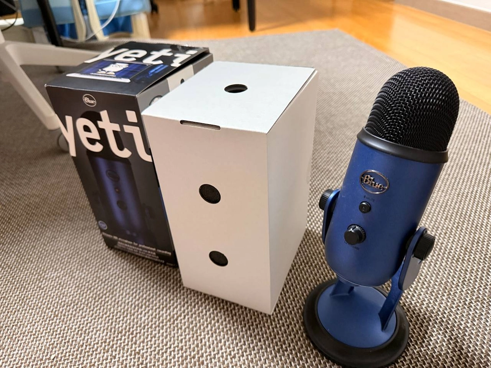 [판매] Blue Yeti 콘덴서 마이크 미드나이트 블루 (풀구성) 이미지