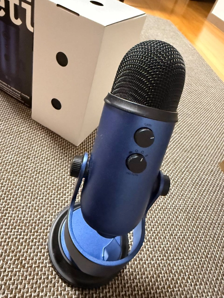[판매] Blue Yeti 콘덴서 마이크 미드나이트 블루 (풀구성) 이미지