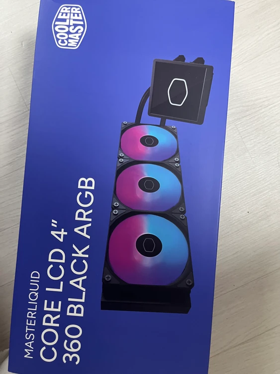 MasterLiquid Core LCD 360 4인치 (블랙) 팝니다. 이미지